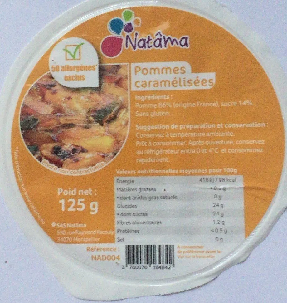 Pommes caramélisées