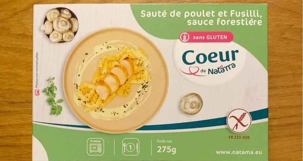 Saute de poulet et fusilli
