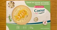 Saute de poulet et fusilli