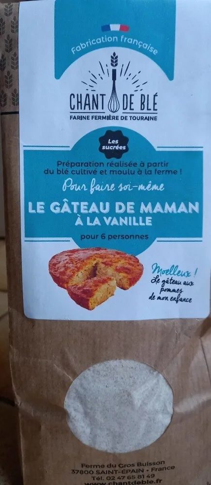 Le gâteau de maman à la vanille