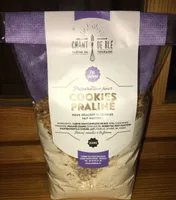 préparation cookie praliné