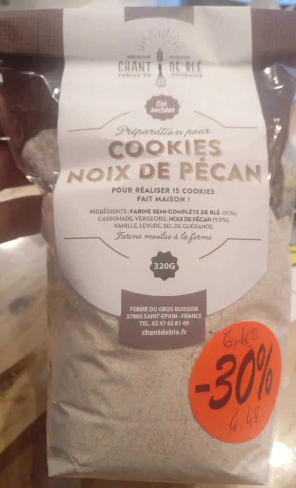 cookies noix de pécan