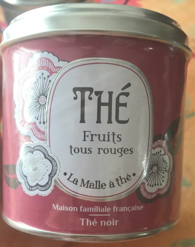 Thé Fruits Tous Rouges