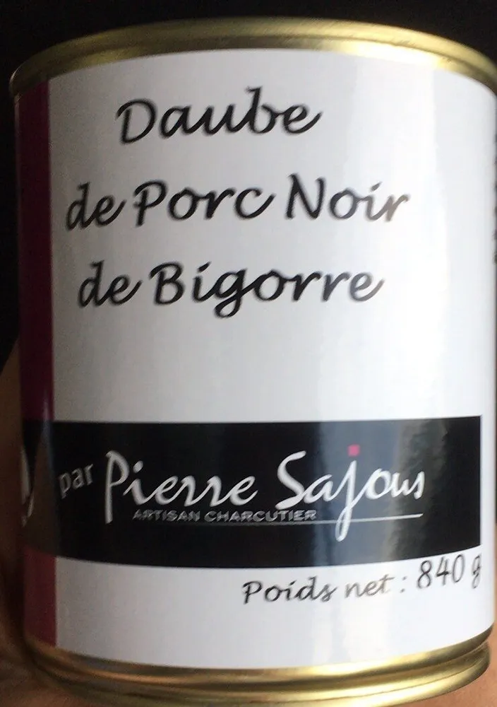 Daube de Porc Noir de Bigorre