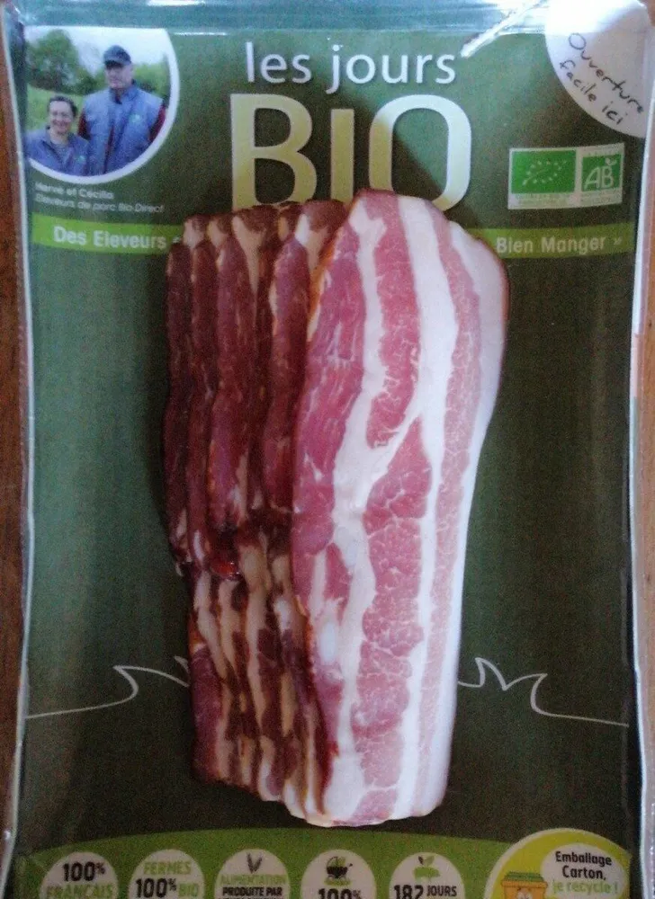 Poitrine fumée tranchée bio