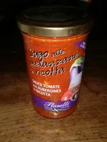 Sauce tomate aux aubergines et ricotta