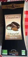 Amandines chocolat pâte d'amande