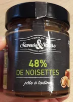 48% de noisettes
