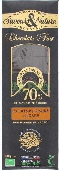 Chocolat Noir Grain Cafe Tablette