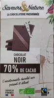 Chocolat noir 70%