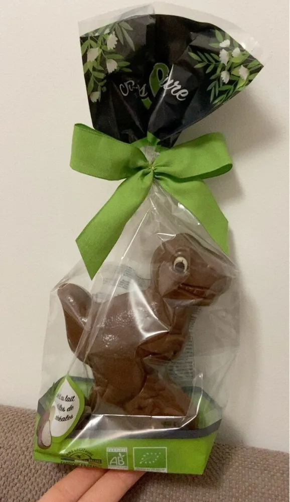 Dinosaure chocolat lait