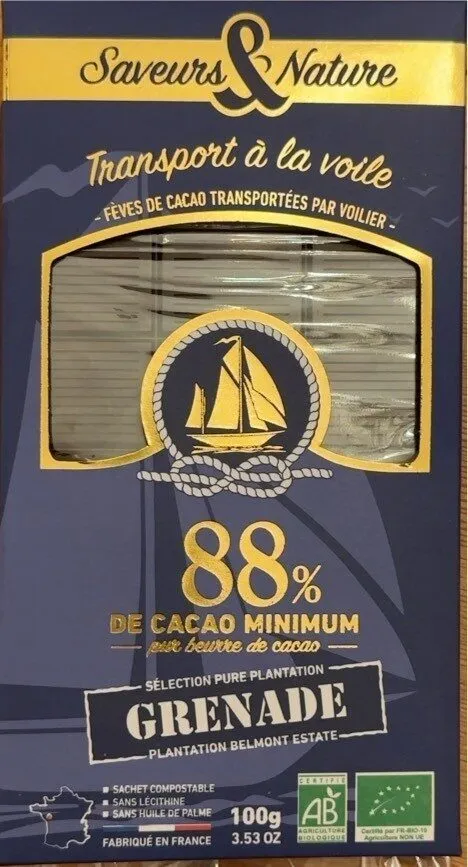 Chocolat 88% Grenade