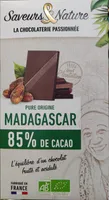 Chocolat noir Madagascar 85%