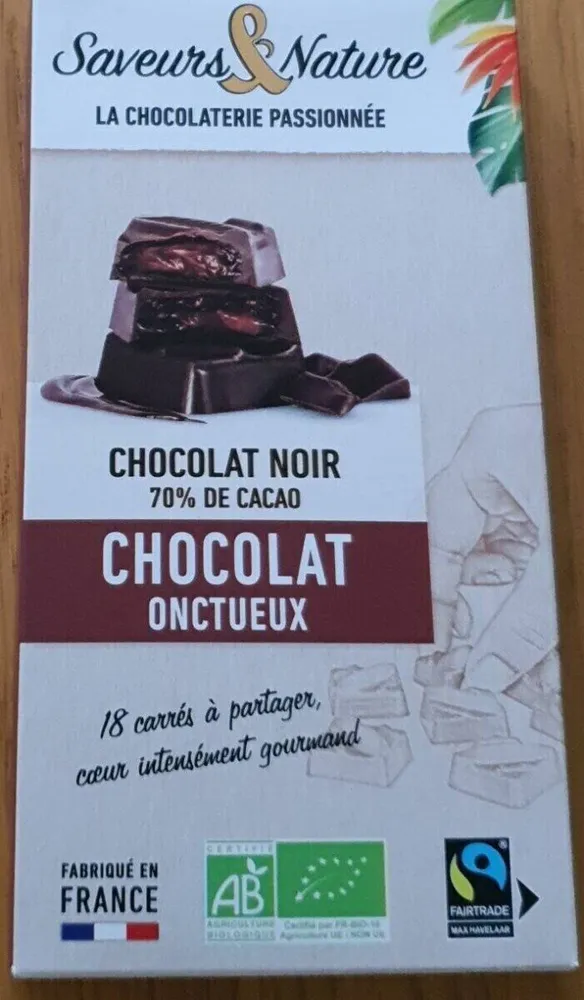 Chocolat onctueux