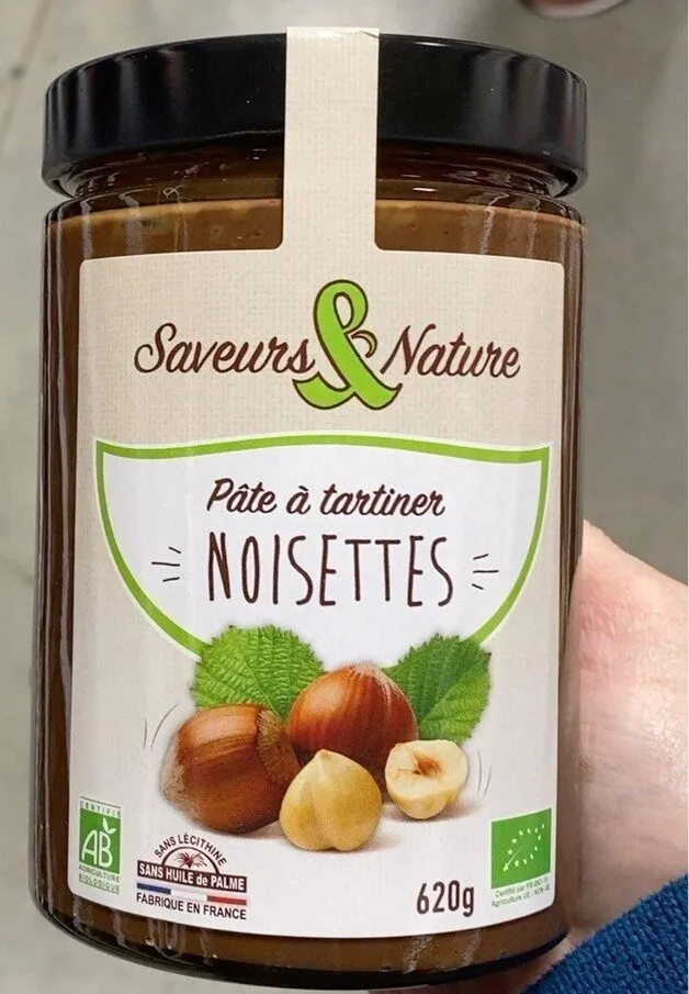 Pâte a tartiner noisettes