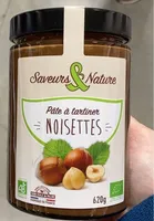 Pâte a tartiner noisettes