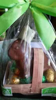 Moulage de chocolat au lait