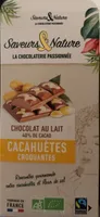 Chocolat au lait Cacahuètes croquantes