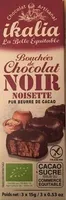 Bouchées de Chocolat Noir noisette