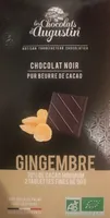 Tablette De Chocolat Noir 70% Au Gingembre