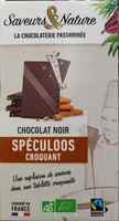 Chocolat noir spéculoos