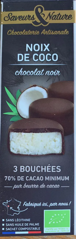 Bouchees Coco Choc Noir