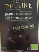 Les chocolats de Pauline Tanzanie