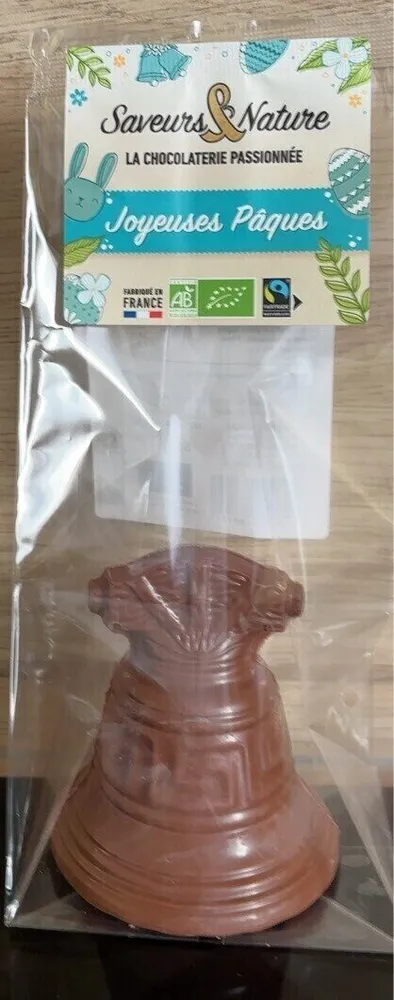 Cloche au chocolat au lait