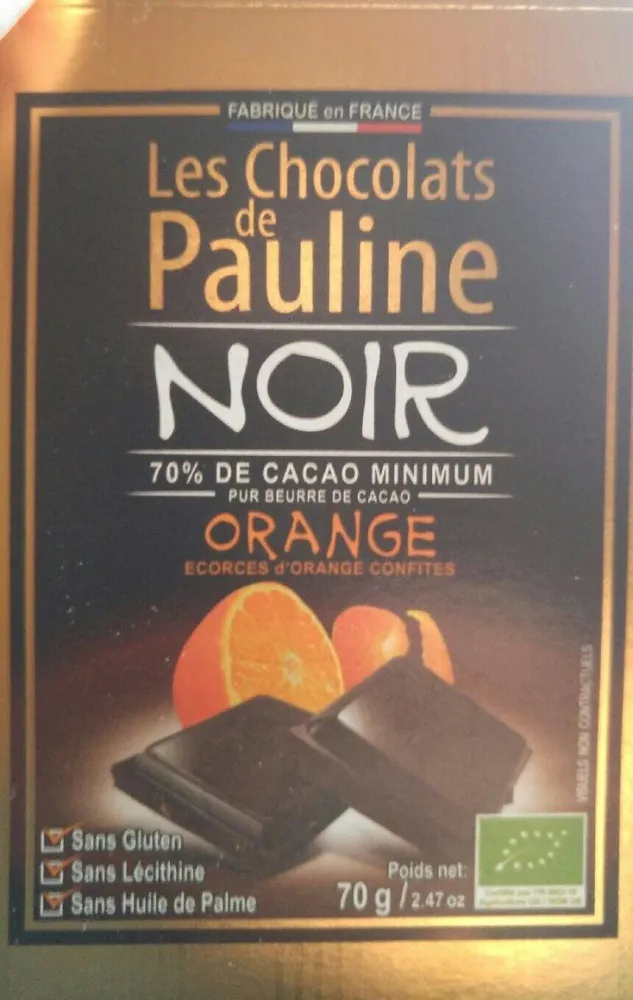 Noir orange