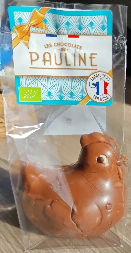 Poule dodue au chocolat au lait