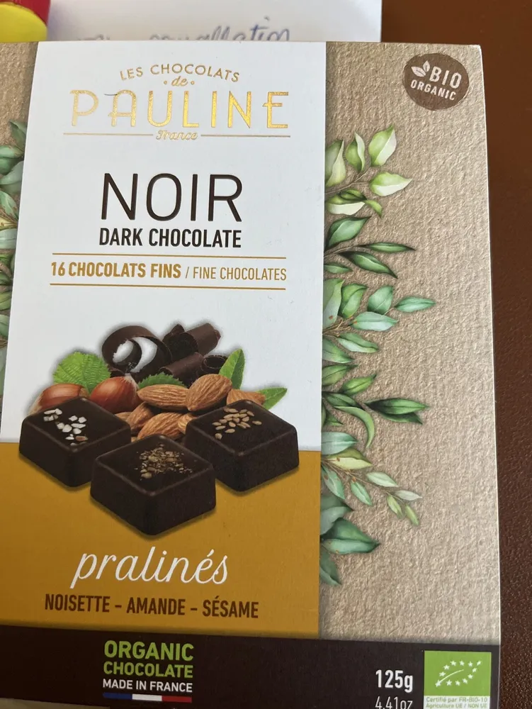 Noir Dark Chocolates