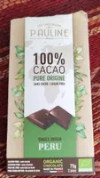 Chocolat noir 100% du Pérou