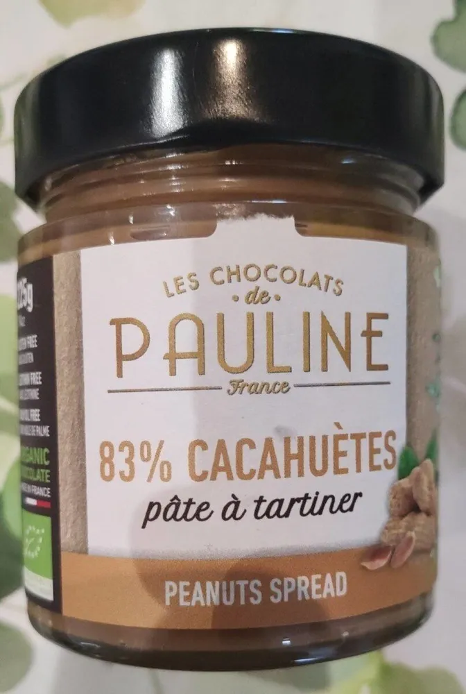 Pâte à tartiner 83% cacahuètes