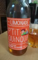 Limonade pomme rhubarbe