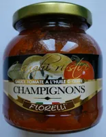 Sauce tomate à l'huile d'olive Champignons