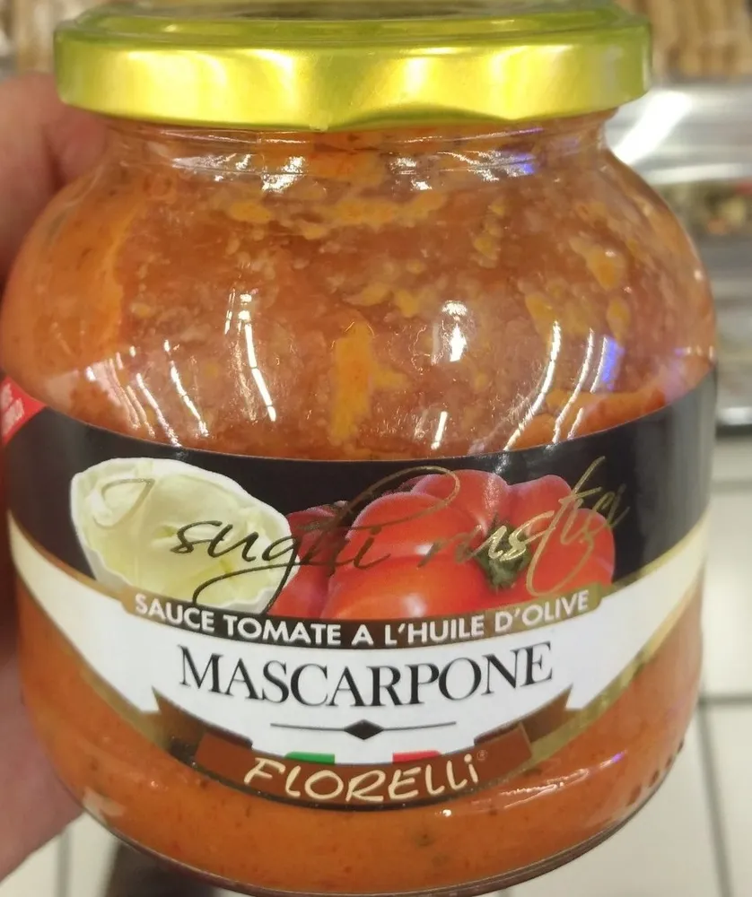 Sauce Tomate à l'Huile d'Olive au Mascarpone