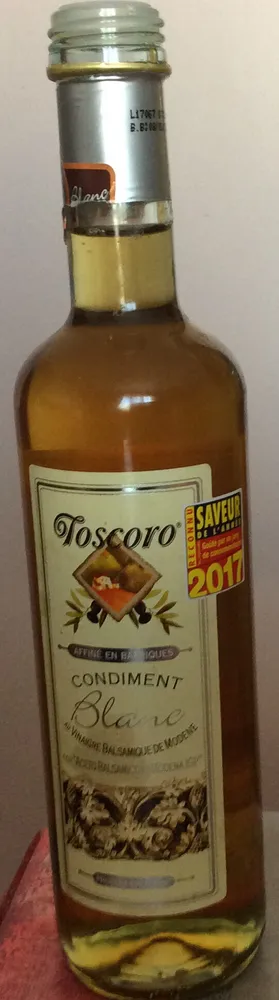 Condiment Blanc au Vinaigre Balsamique de Modene