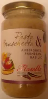 Pasta & Buschetta - Aubergines, Parmesan, Basilic