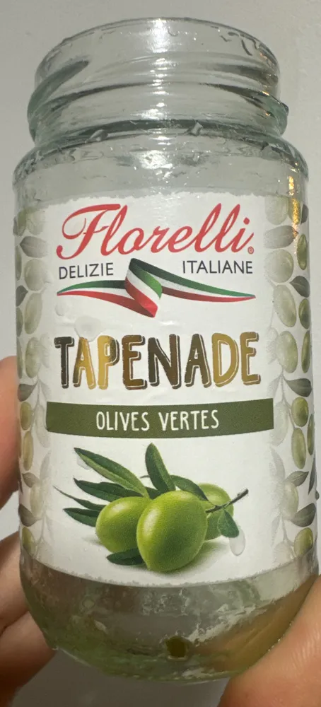 Les Tartinables Tapenade d'Olives Vertes