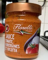 Sauce Tomate, Aubergines et Ricotta