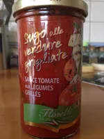 Sauce tomate aux legumes  grilles