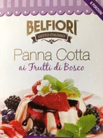 Panna cotta ai frutti di bosco