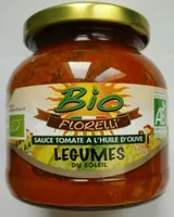 Sauce tomate à l'huile d'olive légumes du soleil