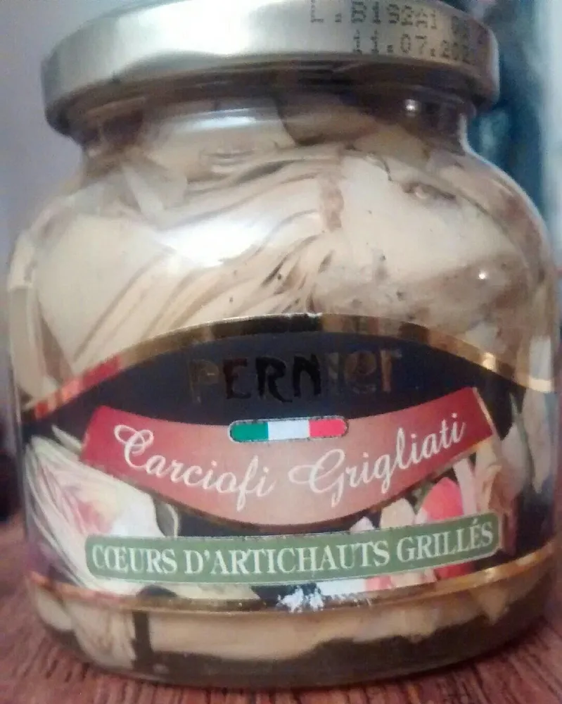 Cœurs d'artichauts grillés