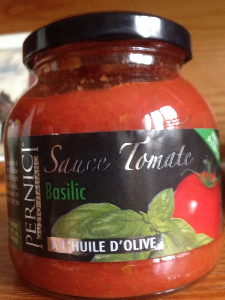 Sauce tomate basilic à l huile d olive