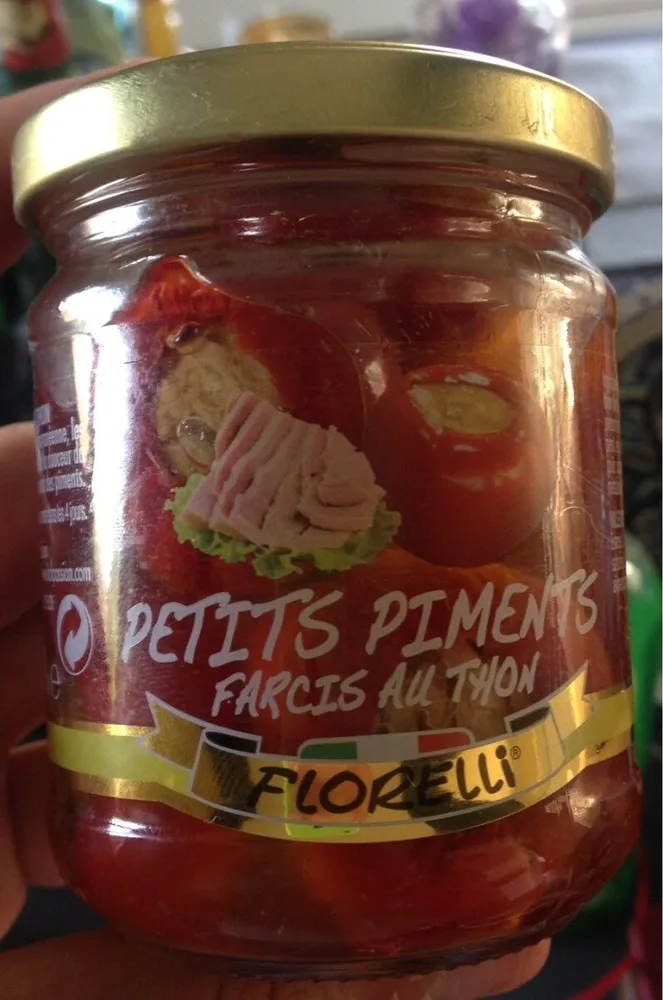Petits piments farcis au thon, 110g