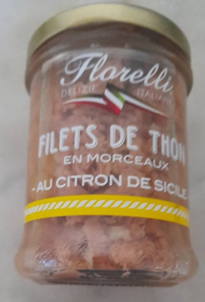 Filet de thon au citron de Sicile