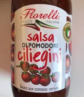 Salsa di pomodori ciliegini (sauce aux tomates cerises)