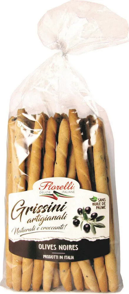 Grissini Artigianali Olives Noires