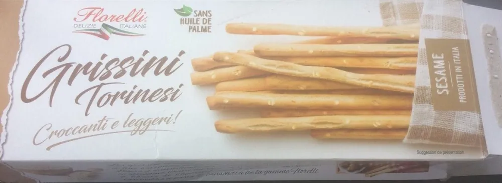 Grissini Torinesi sésame